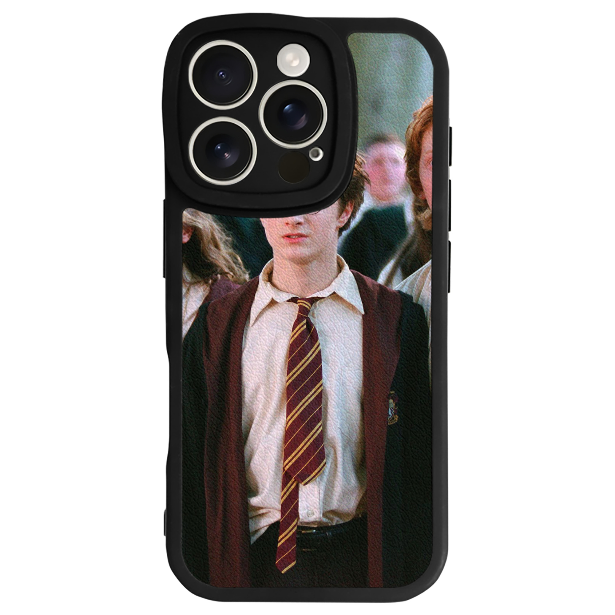 （画像用） Harry Potter ハリー・ポッターシリーズ 【iPhone 16シリーズ対応】シリコンスマホケース（レザー調） 材質：シリコン
